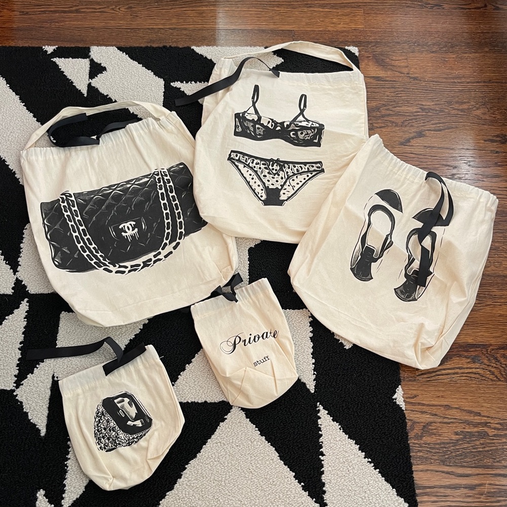 Bag-all packing & organizing bags set of 5